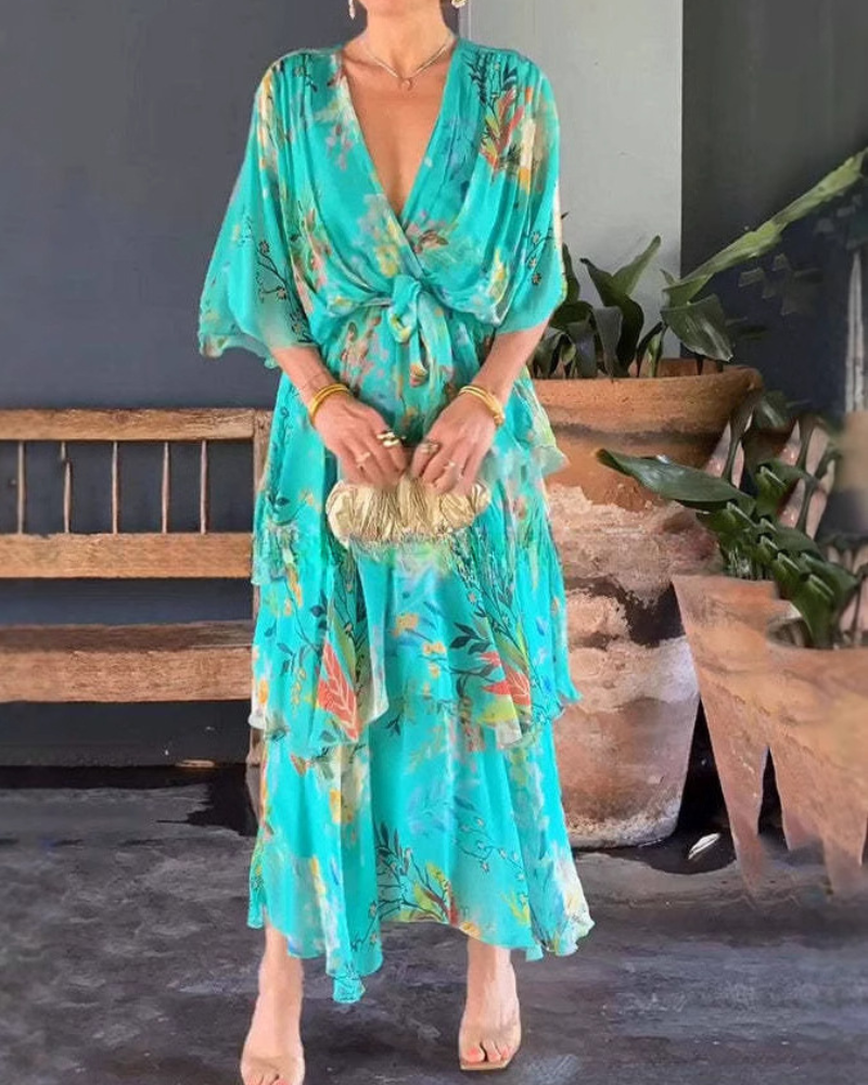 Hannah™ | Elegante jurk met bloemenpatroon