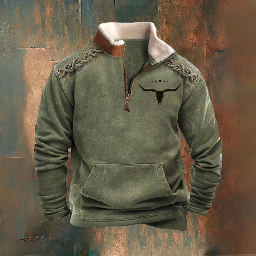 RODEO — Half-zip trui voor herfst en winter