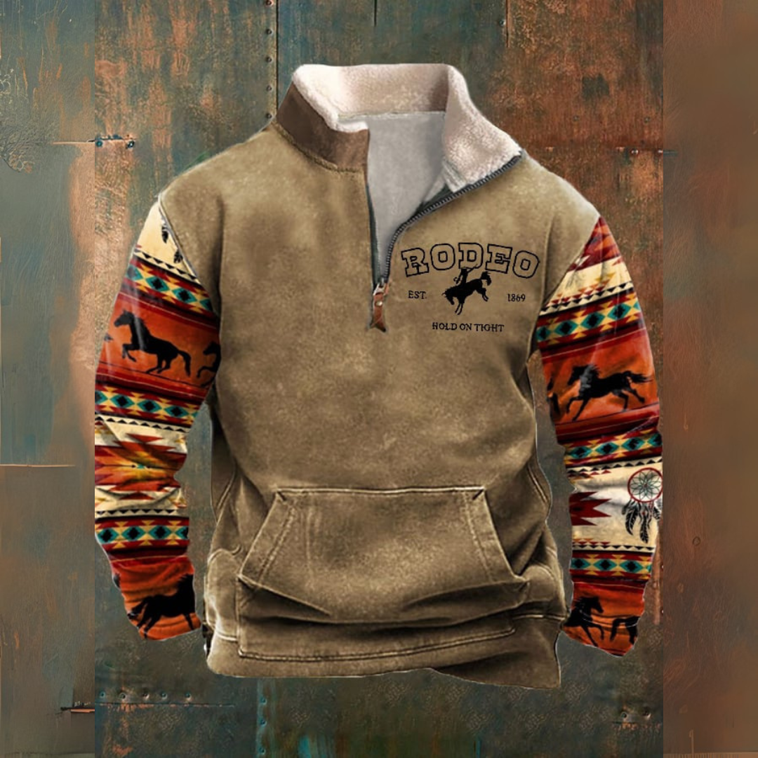 RODEO — Half-zip trui voor herfst en winter