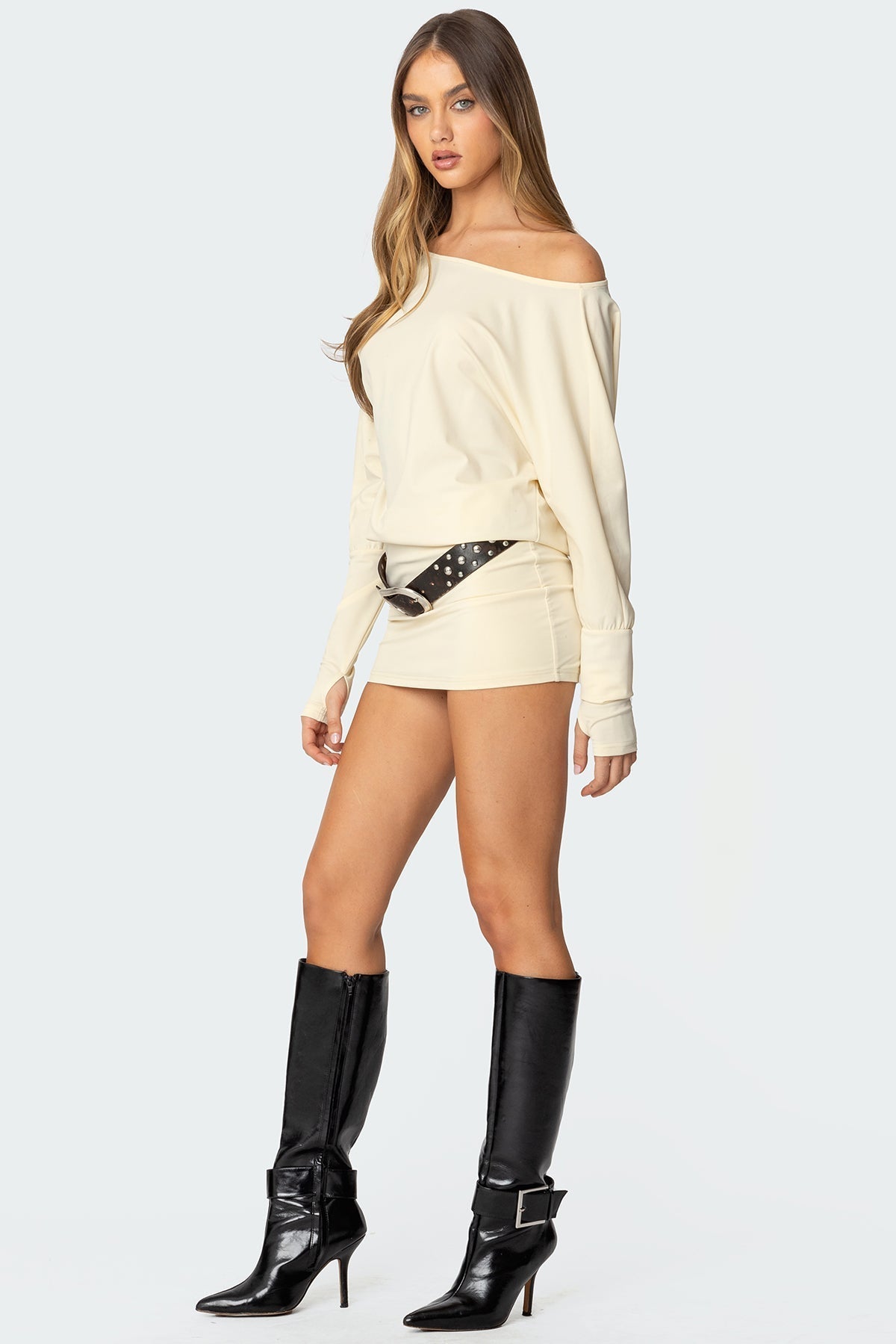 Lova™ | Off-Shoulder Mini-jurk