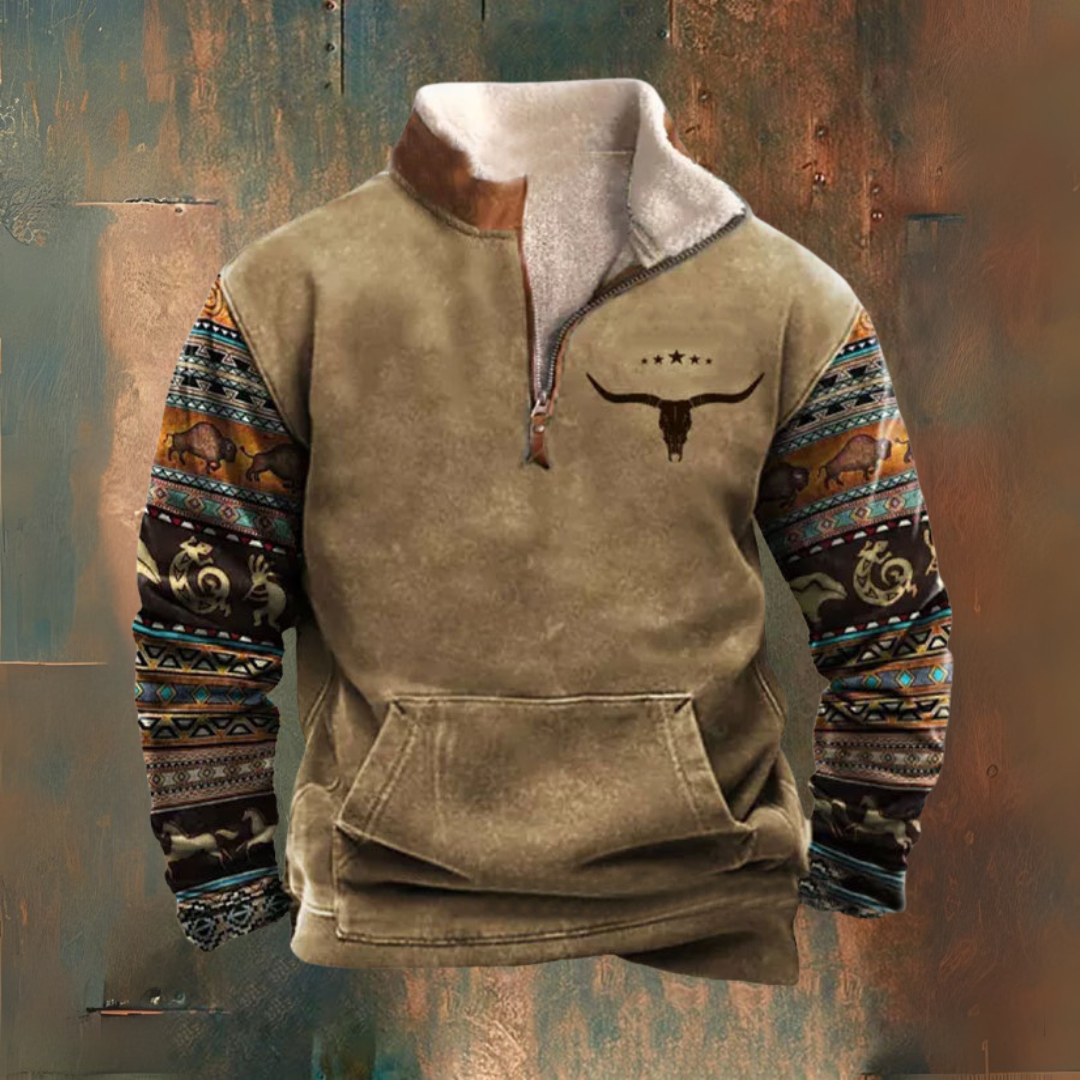 RODEO — Half-zip trui voor herfst en winter