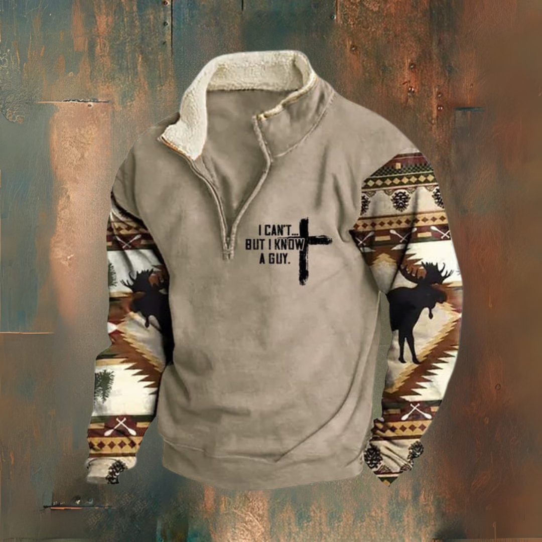 RODEO — Half-zip trui voor herfst en winter