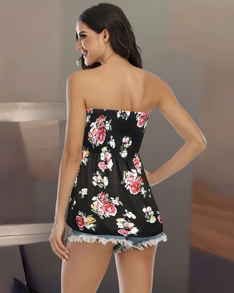 Roos™ | Strapless Flowy Tube Top – Plus Size Fit