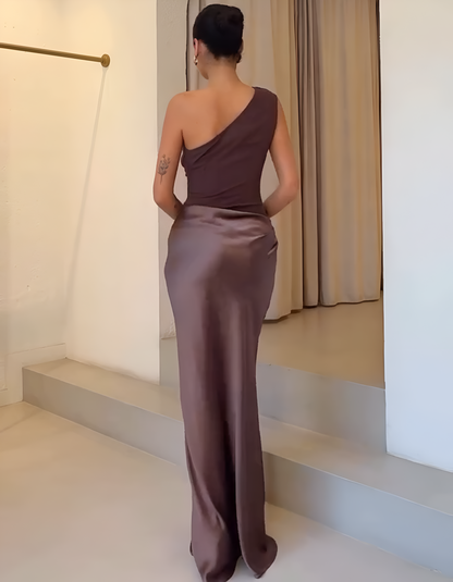 Joelle™ | Stijlvolle One-Shoulder Jurk