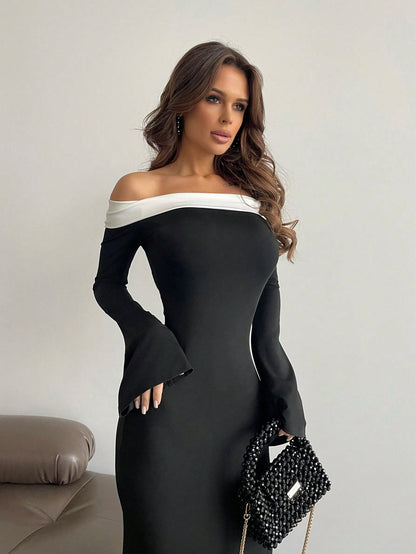 Iselien™ | Elegante Off-Shoulder Jurk