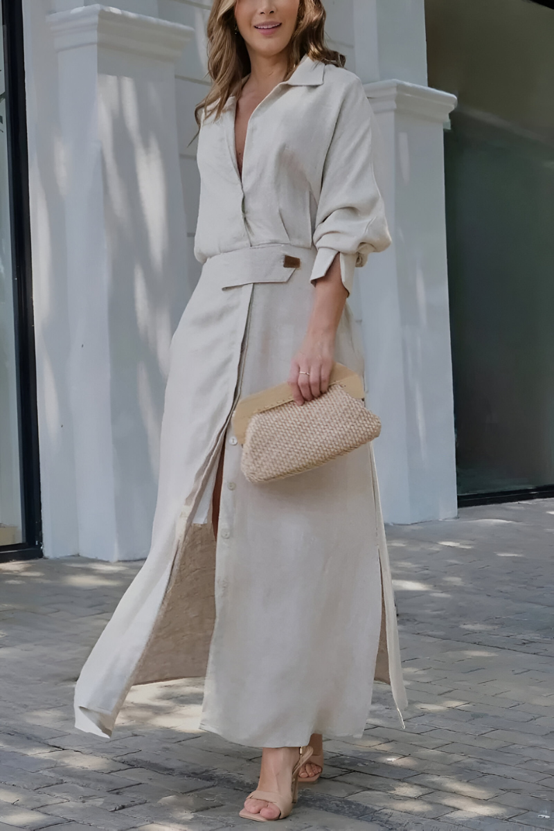 Emma™ | Stijlvolle & Minimalistische Wikkel jurk