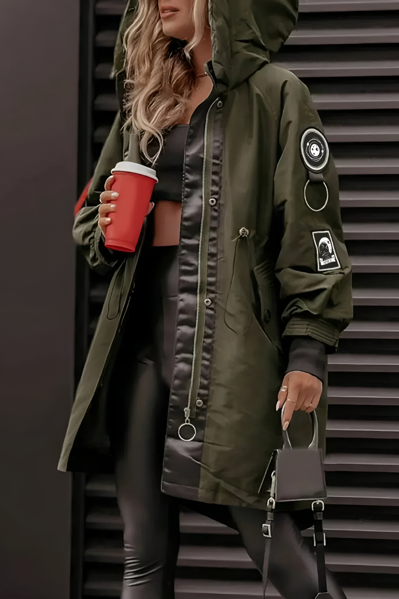 Loes™ | Lange Parka Jas