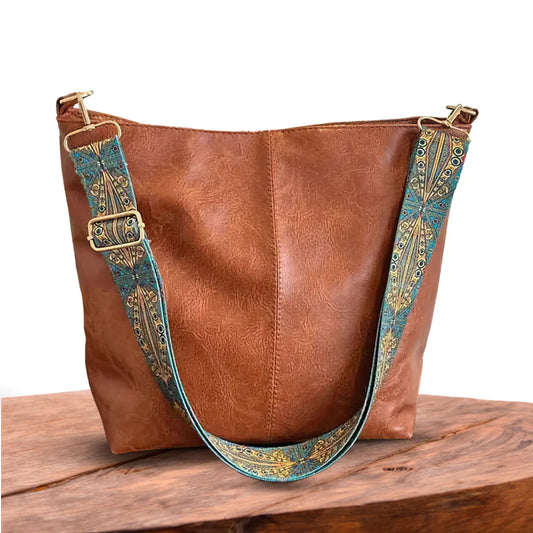 Chelsey’s Vintage Charme | Schoudertas van Vegan Leer