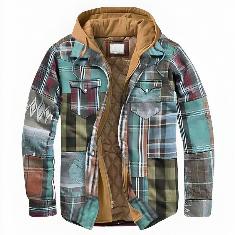 Romeo | Comfortabel patchwork-ruitvest