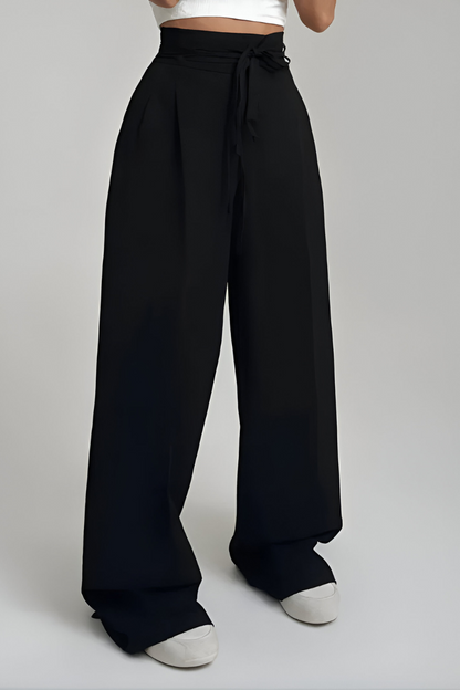 Charlotte™ | Hoge Taille Wijde Pijpen Broek