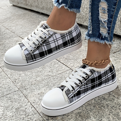 Roos™ | Orthopedische Schoenen met spijkerstof