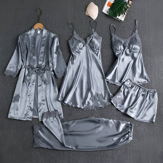 Mona™ | Stilvolles Entspanntes Pyjama Set