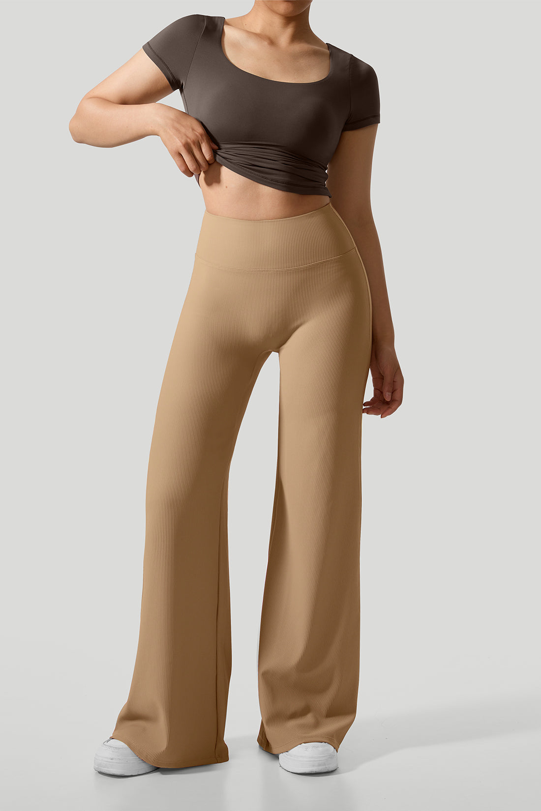 Lara™ | High-waisted flared broek (1+1 Gratis)