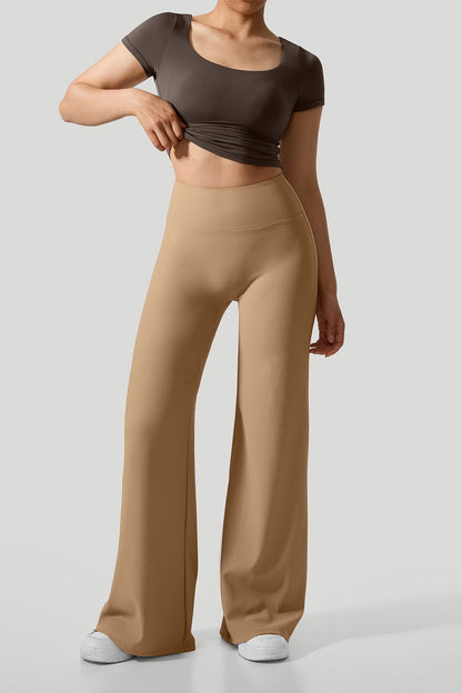 Lara™ | High-waisted flared broek (1+1 Gratis)