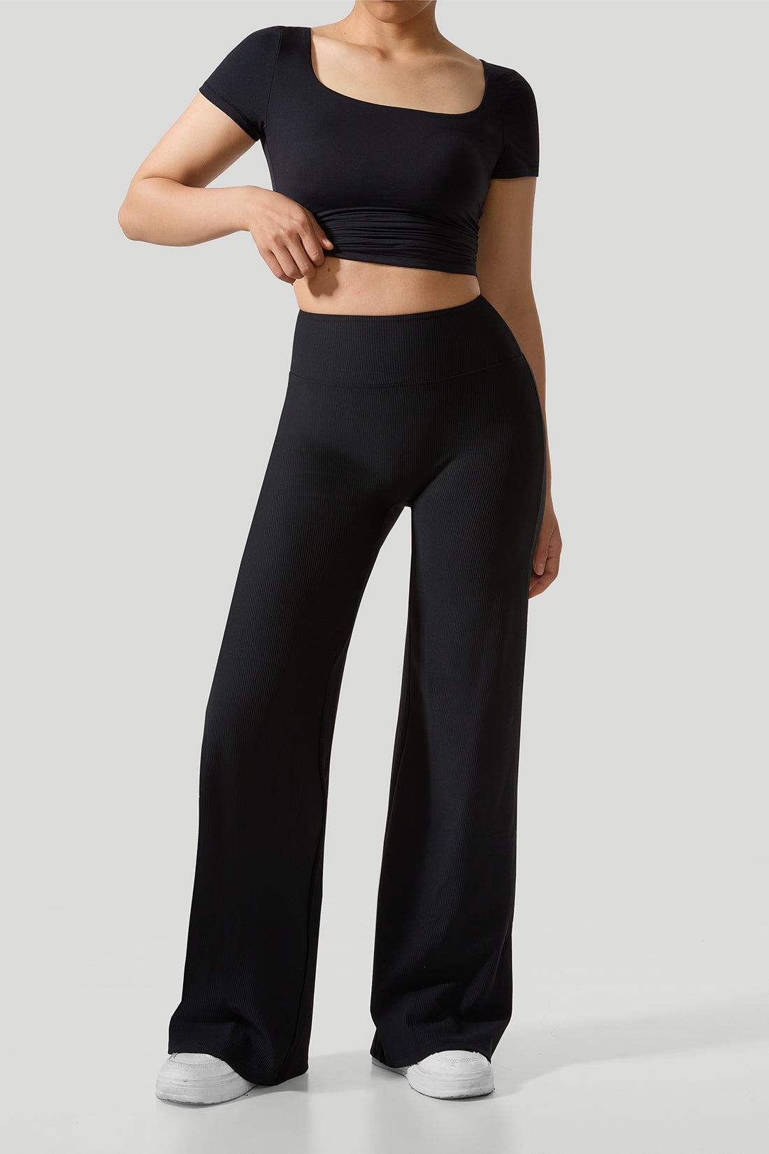 Lara™ | High-waisted flared broek (1+1 Gratis)