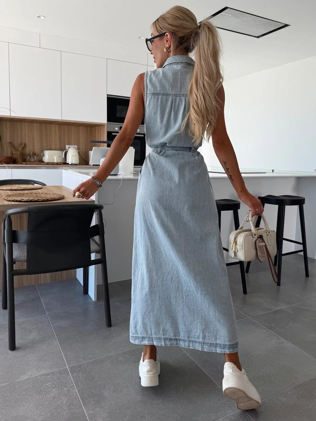Lois™ | Maxi Denim Jurk