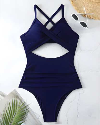 Selena™ | Elegante shaping badpak met cut-out design