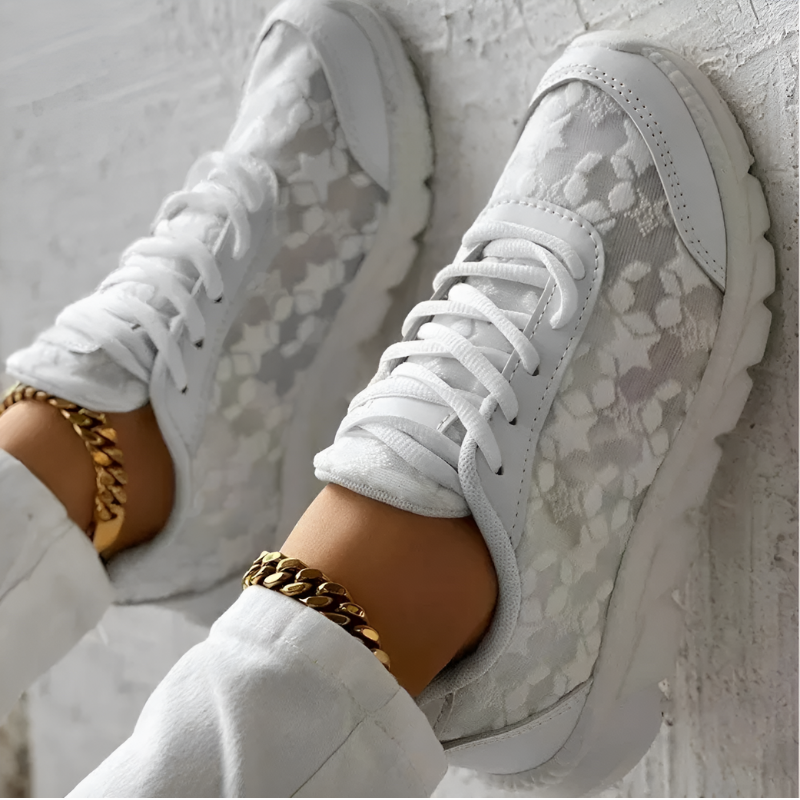 Elsie™ | Luchtige Vetersneakers voor Wandelen