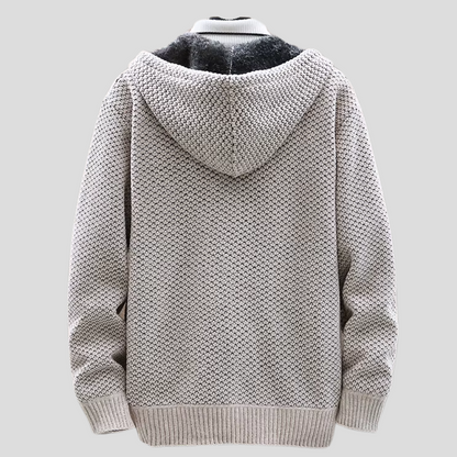 Levi™ | Knusse Gebreide Hoodie met Rits