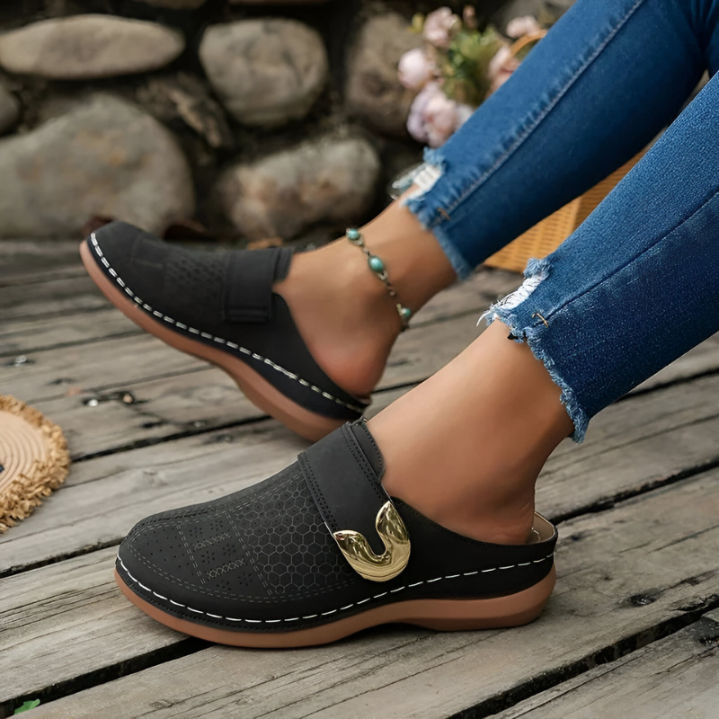 Marloes™ | Orthopedische klompen met elegante en comfortabele sleehak