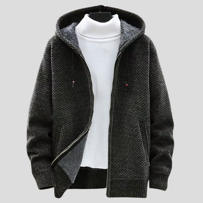 Levi™ | Knusse Gebreide Hoodie met Rits