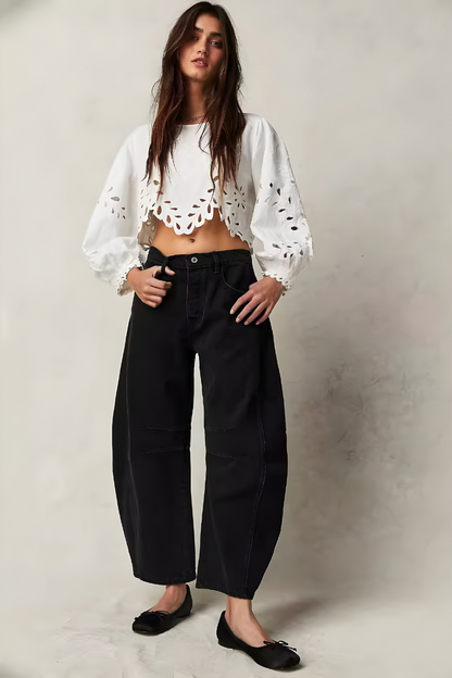 Lia™ | Stijlvolle Baggy Jeans