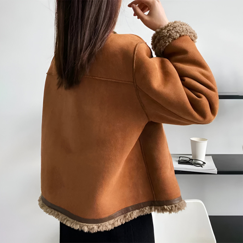 Roosmarijn™ | Jas met Knopen in Vintage-stijl
