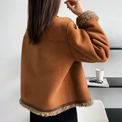 Roosmarijn™ | Jas met Knopen in Vintage-stijl