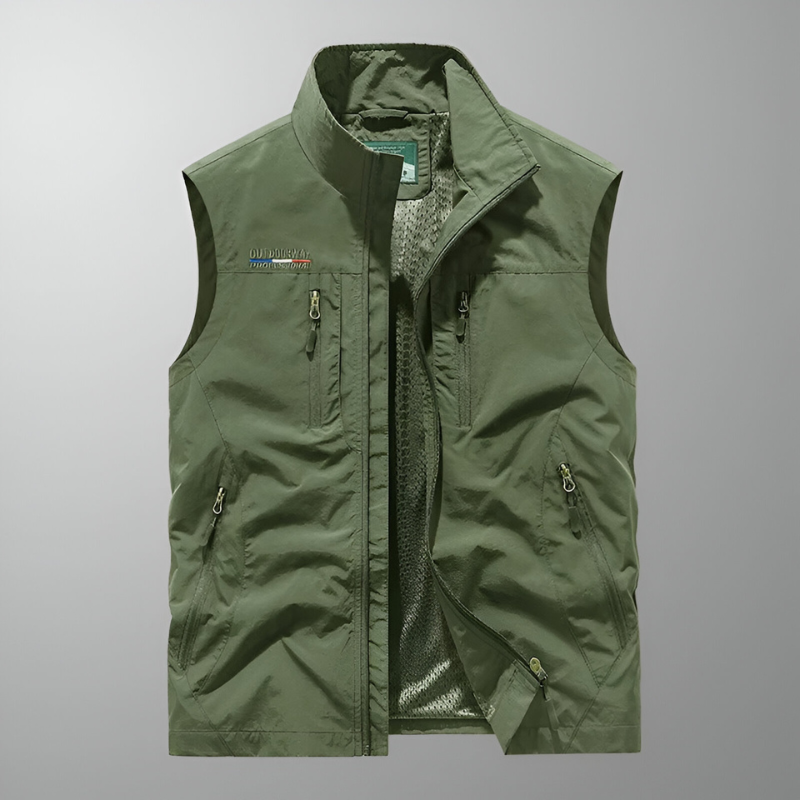 Mees™ | Ademend Cargo Bodywarmer met Meerdere Zakjes