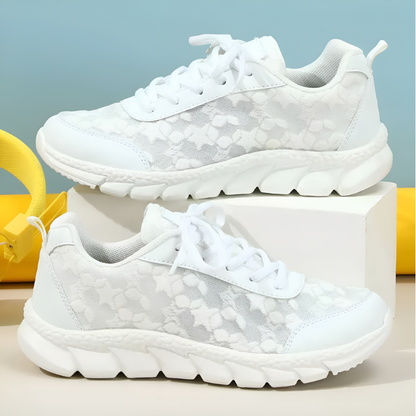 Elsie™ | Luchtige Vetersneakers voor Wandelen