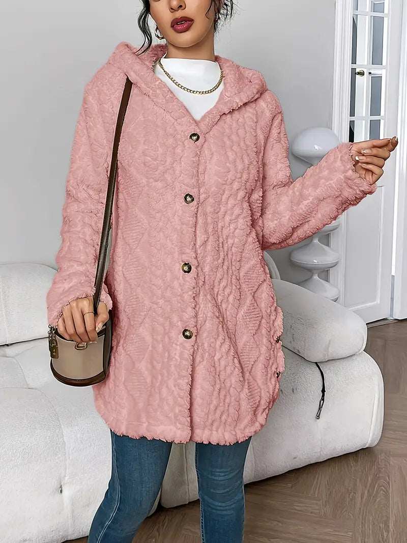 Lisa™ | Warme Teddyjas met Capuchon