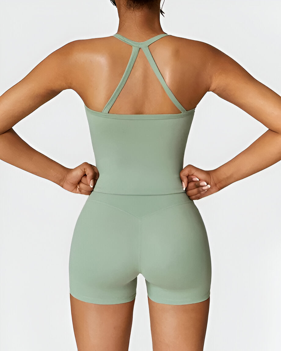 Elin™ | Naadloze Pasvorm Shorts & Tank Set