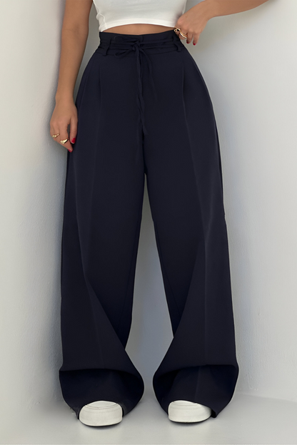 Charlotte™ | Hoge Taille Wijde Pijpen Broek
