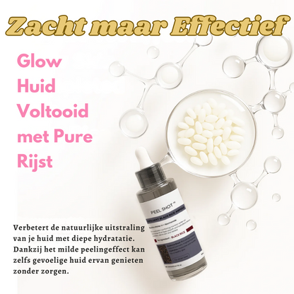 Peelshot™ | Duo Rijst Exfoliant Voor Stralende En Zuivere Huid