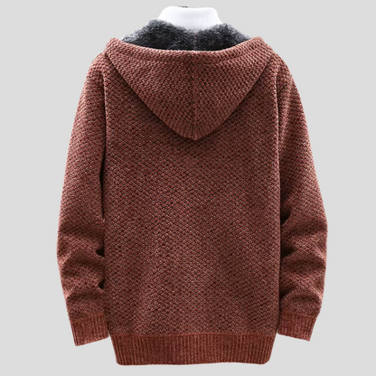 Levi™ | Knusse Gebreide Hoodie met Rits