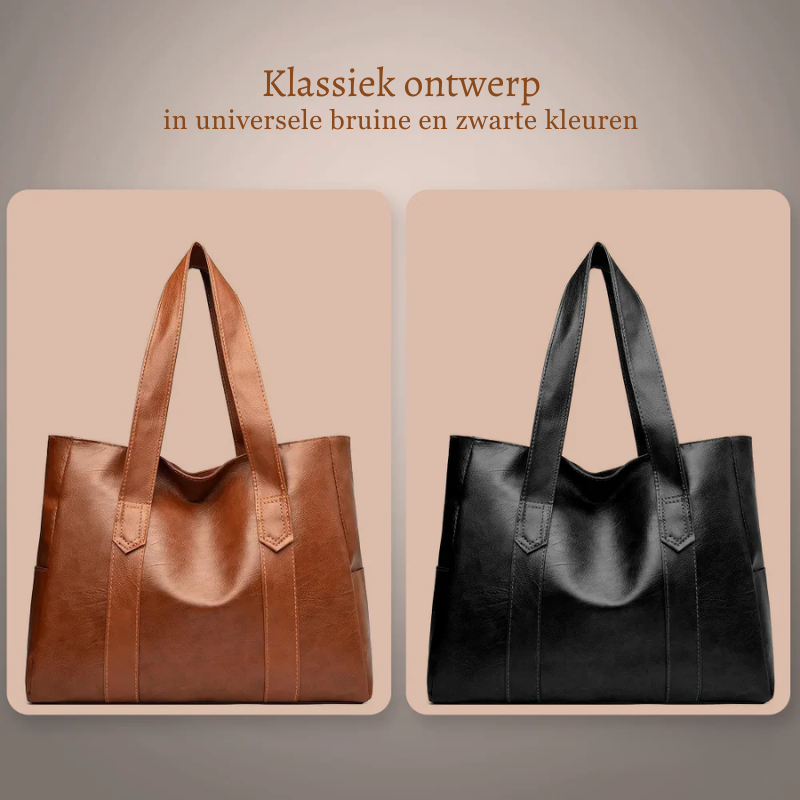 Martha’s Tijdloze Elegantie | Klassieke Tas van Vegan Leer