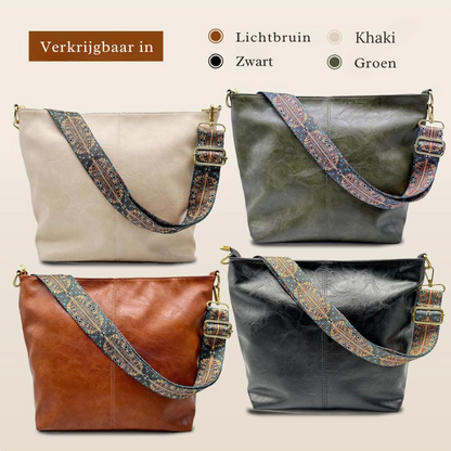 Chelsey’s Vintage Charme | Schoudertas van Vegan Leer