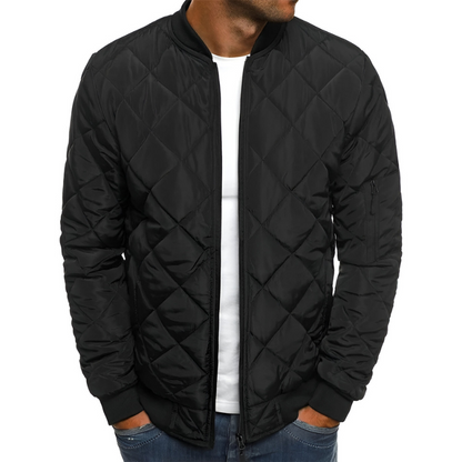 Bruno™ | Jas met diamanten patroon