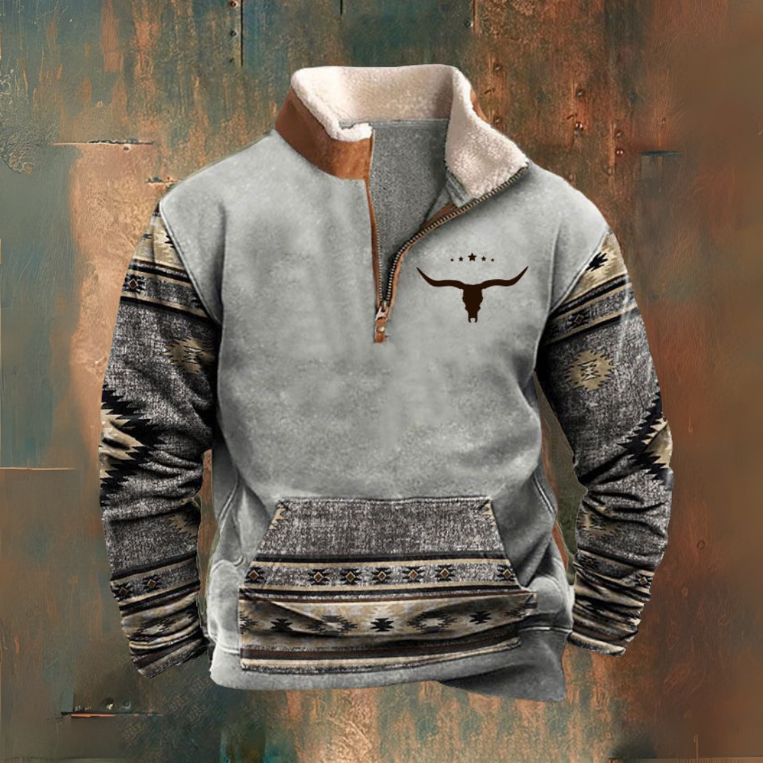 RODEO — Half-zip trui voor herfst en winter