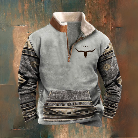 RODEO — Half-zip trui voor herfst en winter