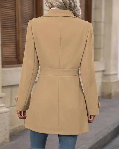 Elena™ | Elegante Getailleerde Manteljas