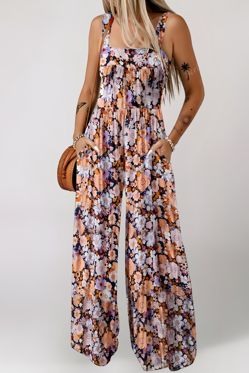 Lotte™ | Bloemen Jumpsuit