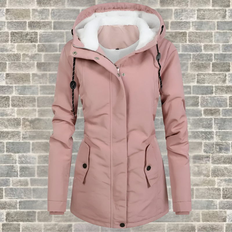 Angela™ | Geplooide Winterjas