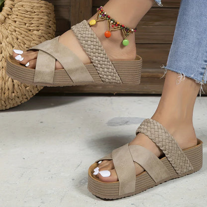 Isis™ | Comfortabele Sleehak Sandalen