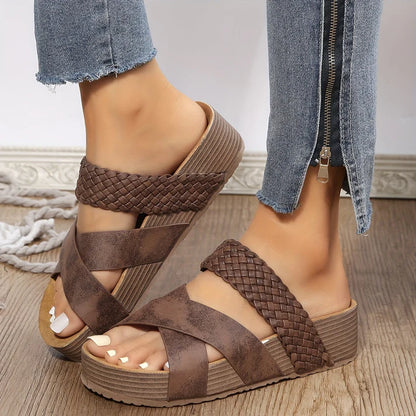 Isis™ | Comfortabele Sleehak Sandalen