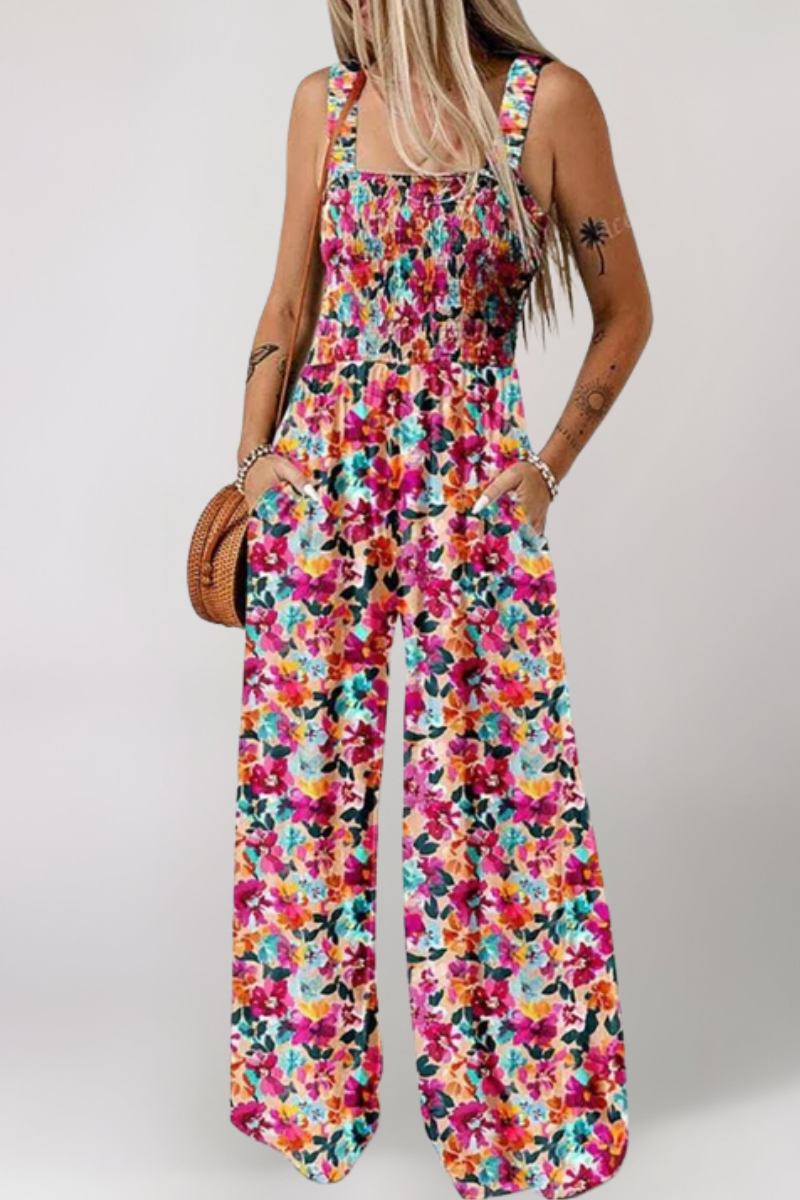 Lotte™ | Bloemen Jumpsuit