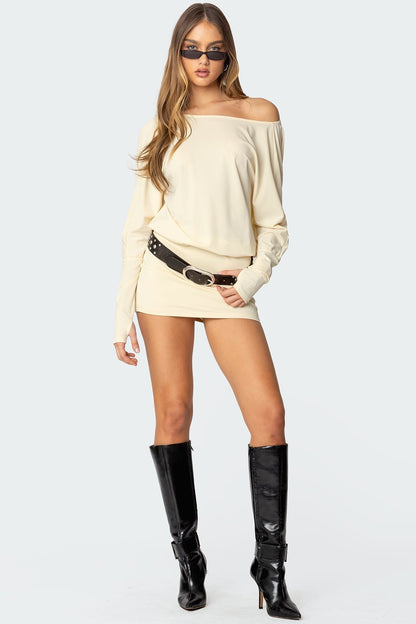 Lova™ | Off-Shoulder Mini-jurk