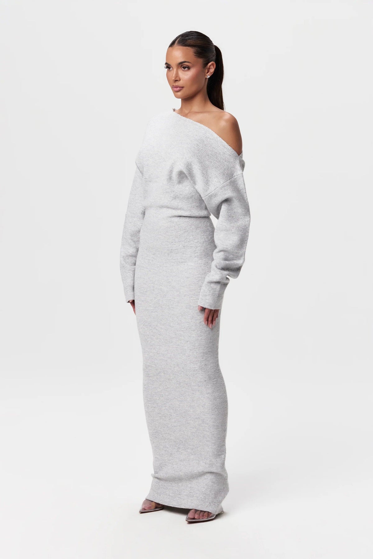 Jolet™ | Trui-jurk met Lage Schouders