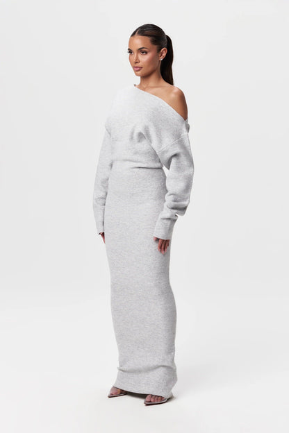Jolet™ | Trui-jurk met Lage Schouders