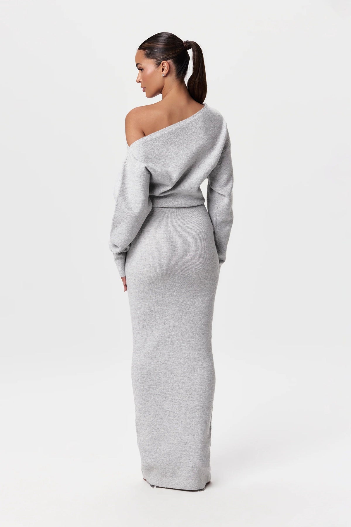 Jolet™ | Trui-jurk met Lage Schouders